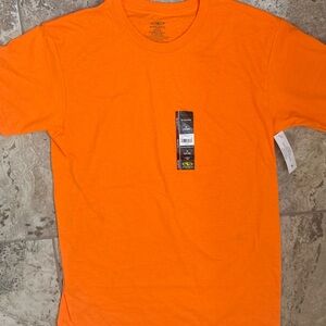 NWT Size Small Athletic Works Vibrant Breathable Orange T-Shirt